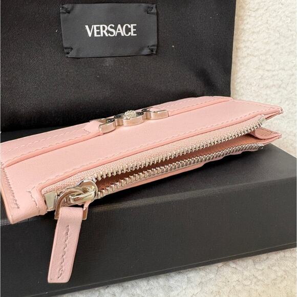 Versace Medusa baby Pink Wallet - Picture 4 of 7